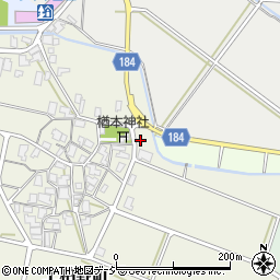 上柏野町浄水場周辺の地図
