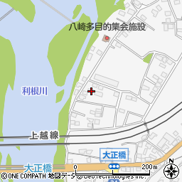 群馬県渋川市北橘町八崎248周辺の地図