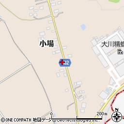 茨城県常陸大宮市小場661-1周辺の地図