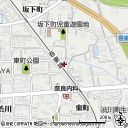 群馬県渋川市渋川2023周辺の地図