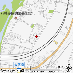 群馬県渋川市北橘町八崎128周辺の地図