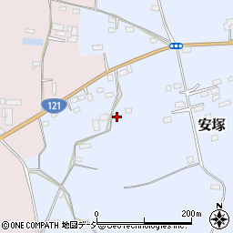 栃木県下都賀郡壬生町安塚2386-8周辺の地図