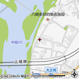 群馬県渋川市北橘町八崎248-4周辺の地図