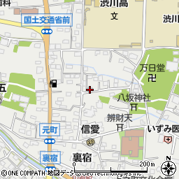 群馬県渋川市渋川元町612-1周辺の地図