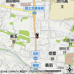 群馬県渋川市渋川元町517周辺の地図