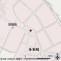 茨城県那珂市本米崎134周辺の地図