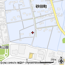 栃木県宇都宮市砂田町181周辺の地図