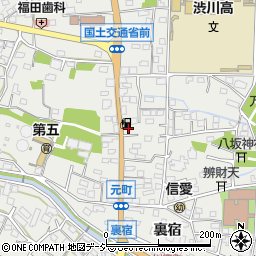 茂木石油店周辺の地図