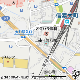 七倉荘旅館周辺の地図