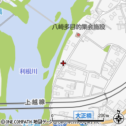 群馬県渋川市北橘町八崎249-1周辺の地図