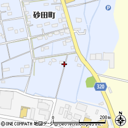 栃木県宇都宮市砂田町471周辺の地図