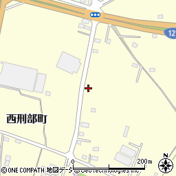 栃木県宇都宮市西刑部町2054周辺の地図