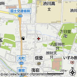 群馬県渋川市渋川元町612-3周辺の地図