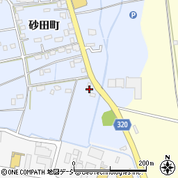 栃木県宇都宮市砂田町533周辺の地図