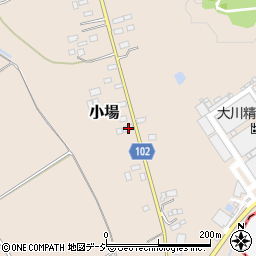 茨城県常陸大宮市小場658-1周辺の地図