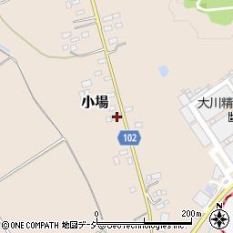 茨城県常陸大宮市小場658周辺の地図