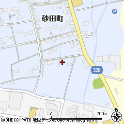 栃木県宇都宮市砂田町470-1周辺の地図