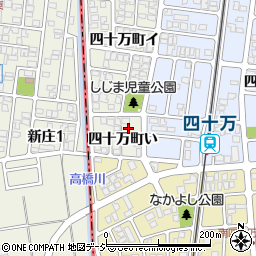 石川県金沢市四十万町い61周辺の地図