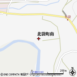 石川県金沢市北袋町南周辺の地図
