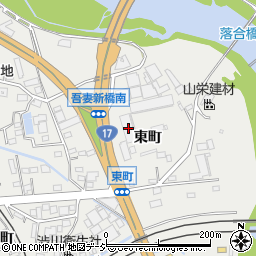群馬県渋川市渋川東町1129周辺の地図