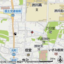 群馬県渋川市渋川元町641周辺の地図