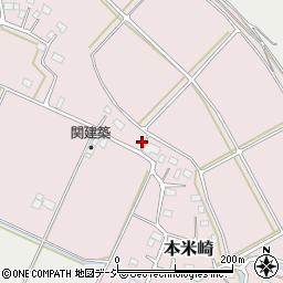 茨城県那珂市本米崎176周辺の地図