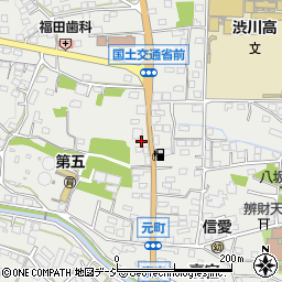 群馬県渋川市渋川524周辺の地図