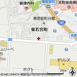 長野県大町市大町東若宮町3426-5周辺の地図