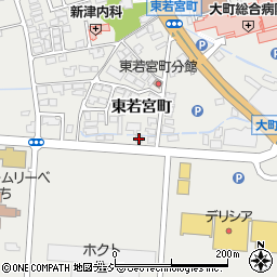 長野県大町市大町東若宮町3426-5周辺の地図