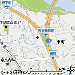 群馬ダイハツ自動車渋川店周辺の地図