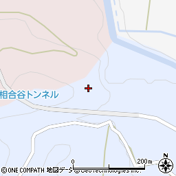 水渕・相合谷トンネル周辺の地図