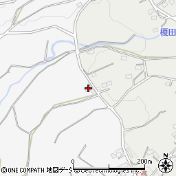 群馬県渋川市北橘町八崎2279周辺の地図