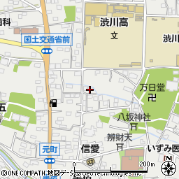群馬県渋川市渋川606周辺の地図