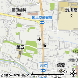 群馬県渋川市渋川元町525周辺の地図