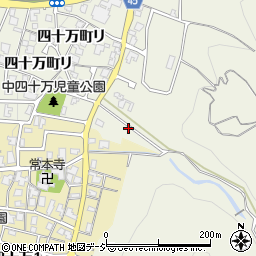 石川県金沢市四十万町リ78周辺の地図