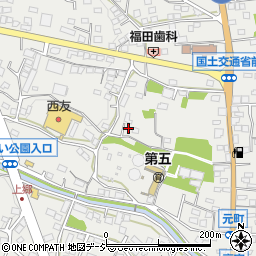 群馬県渋川市渋川元町438-1周辺の地図