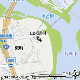 群馬県渋川市渋川1107周辺の地図