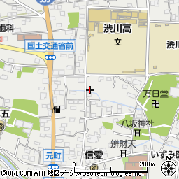 群馬県渋川市渋川元町602周辺の地図