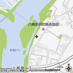 群馬県渋川市北橘町八崎242周辺の地図