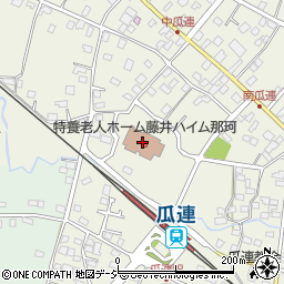 茨城県那珂市瓜連433-2周辺の地図