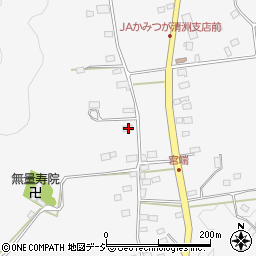 栃木県鹿沼市深程1696周辺の地図