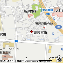長野県大町市大町東若宮町3419周辺の地図