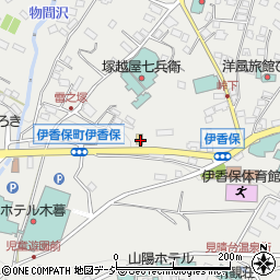 ファミリーマート伊香保店周辺の地図
