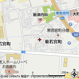 長野県大町市大町東若宮町3419-7周辺の地図