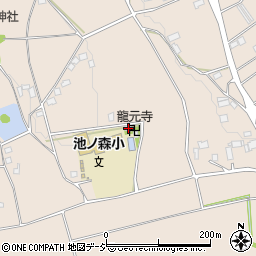 竜元寺周辺の地図