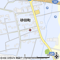 栃木県宇都宮市砂田町465周辺の地図