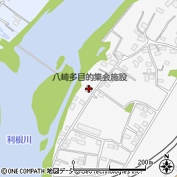 八崎多目的集会施設周辺の地図