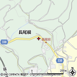 長野県千曲市八幡長尾根周辺の地図