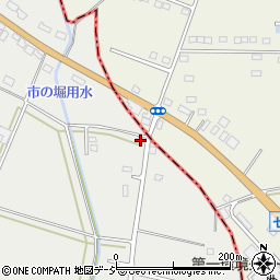 栃木県芳賀郡市貝町赤羽4496周辺の地図