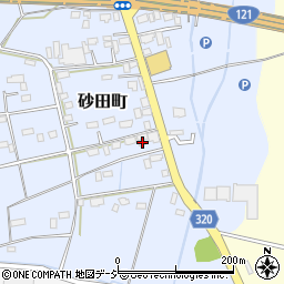 栃木県宇都宮市砂田町464周辺の地図